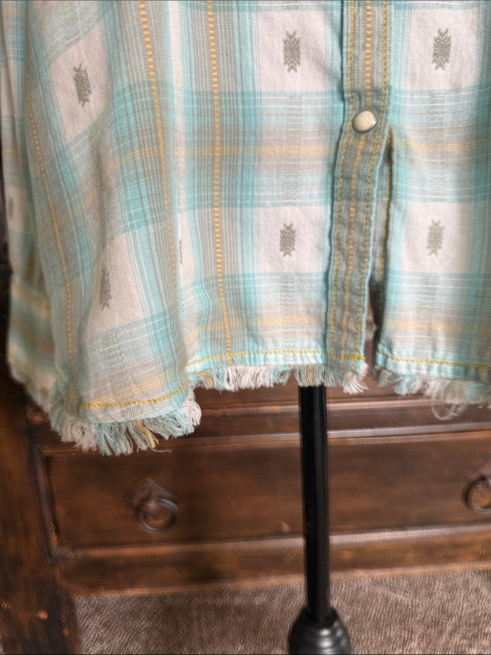 Ryan Michael Scroll Snap Women's Western Shirt - Picture 5 of 12